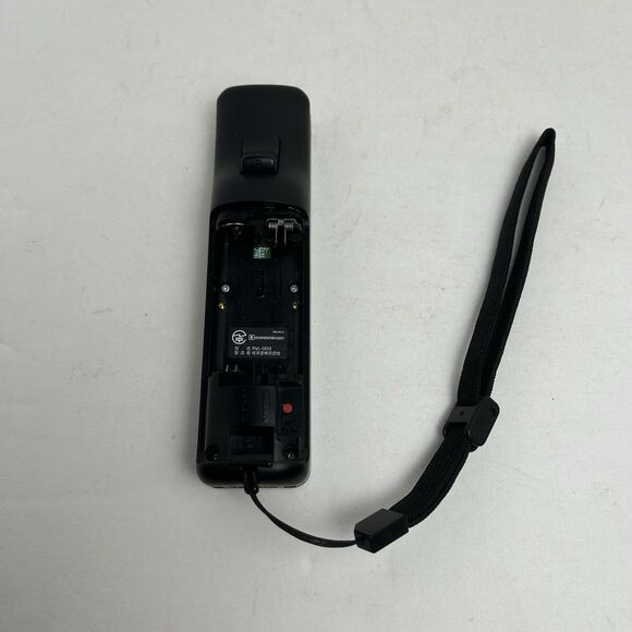 Black Remote Controller NINTENDO WII / U OEM Genuine Official - Picture 2 of 3